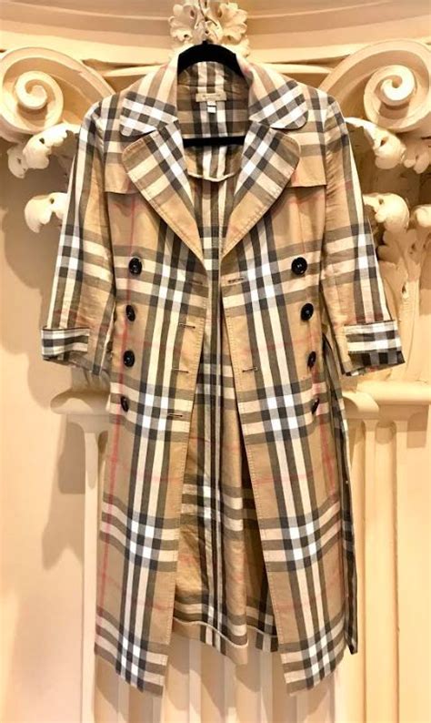 burberry trench coat plaid|burberry trench coat outlet.